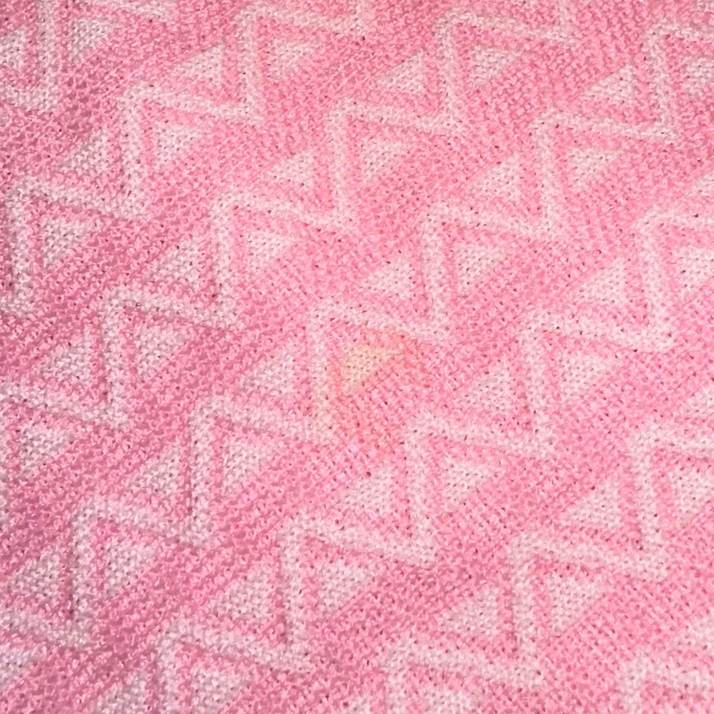 Vtg Handmade Pink & White Striped Tank Top - Picture 8 of 8